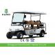 Luxury Driving Cabin Club Car 6 Passenger Golf Cart With 2 External Rearview Mirrors