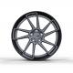 Silver Center Gloss Black Forged Wheels 21 Inch 5x120 Off Road Wheels