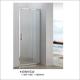 Clear Tempered Glass Sliding Shower Door With Aluminum Alloy Frame OEM
