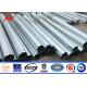 Transmission And Distribution Utility Galvanized Steel Pole For Electrical Power