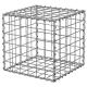2 x 2 x 1m Hot Galvanized Galfan Coated 4mm Wire Gabion Basket Welded Boxes For Stone Retaining wall
