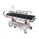 Steel Black Hospital Deluxe Stretcher Cart Removable with Four Casters