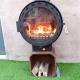 60cm 90cm Indoor Suspended Wood Burning Fire Pits Stove Fireplace High Temper Resistant