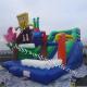 Spongebob squarepan inflatable bounce slide , inflatable slide , inflatable slip and slide