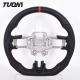 Smooth Leather Ford Carbon Fiber Steering Wheel GT Ranger ODM
