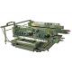 Construction Glass Edge Polishing Machine / Glass Edge Grinder With Touch Screen