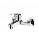 Chrome Plated Single Lever Mixer Tap For Wall Mounting Brass Body