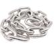 Black SS201 SS304 lifting chain stainless steel link fence chain DIN5685C DIN763