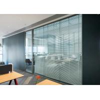 Premium Partition Wall System Double Glass With Blinds Innovation Meets Elegance