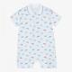 Baby boys summer clothes 100% cotton Polo Collar Baby Romper custom bodysuits Printed Body Suit Baby clothes for Newborn