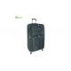Trolley Travel Suitcase with Two Front Pockets and Spinner Wheels