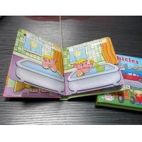 Children's Cardboard Book , Custom Printing Children's Book , Paperboard Book