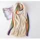 Soft Material Winter Knitted Scarf Acrylic / Wool Material Warm For Men / Women