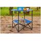 Round Ultralight Oxford Camping Table Chair Set Travel Folding Table With Cup
