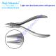 Bird beak pliers with groove of ortho pliers from dental equipment manufacturers