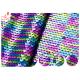 Azo Free Colorful Sequin Lace Fabric With Soft Handfeel 125CM Width