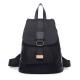 waterproof nylon backpack black stock item,accept small order mochilas ransel рюкзак