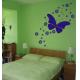 The Classic Big Butterfly PVC Transfer Film Removable Wall Sticker A0044