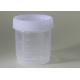 Transparent Plastic Measuring Cup With Scale Cover 90ml PP Material