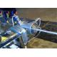 Braided Automatic PVC Pipe Cutting Machine / Fiber Reinforced PVC Hose Making Machine