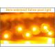 50pcs Yellow 9mm Pixel String Light DC5V Waterproof  LED Christmas Light