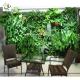 UVG GRW06 Wholesale Fake Garden Walls design Plant wall for Library Decoration