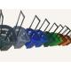 Multiple Plastic Rolling Trolley Shopping Basket With Wheels For Grocery / Supermarket