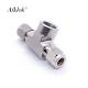 AFK-1/4 3/8 1/2 3/4 Stainless Steel Tube Fittings Union Tee With CE Approval