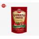 50g In Stand Up Sachet Tomato Paste Meets ISO HACCP And BRC Standards As Well As Adhering To FDA Production Regulations