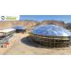 Custom Designed Self-Supporting Aluminum Dome Roofs For CôTe D'Ivoire Crude Oil Storage Tanks