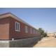 Wind Proof Prefabricated Bungalow / Portable Light Steel Frame House