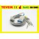 Nihon Kohden ECG Cable for Patient Monitor ECG-9320 ECG-9522P BR-911D Banana AHA 40 Leadwire