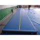 Sturdy Inflatable Air Tumble Track  In Pool Air Floor Mat ROHS / SGS Approved