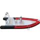 RIB 680B Hypalon Fiberglass Fishing Inflatable Rigid Boat With Outboard