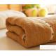 Thickening / Widened Pure Cotton Bath Towels Brown Colors Various Designs