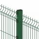 Curvy 3D Triangle Galvanized Welded Wire Mesh Fence PVC Coated