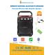 Remote Control Portable Wireless Bluetooth Speaker with UHF Wireless Megaphone MIC Recording 3.5mm 6.5mm Handle