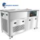 Two Tanks Adjustable Power Ultrasonic Cleaner Gas Phase Refrigeration 264L 360L 560L 540L