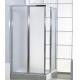 Satin Frosted Shower Tempered Glass 1/4 Easy Cleaning Safety Corners