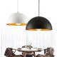 Loft Industrial Vintage Lamp Shape Chandelier Black White hanging lamp lighting（WH-VP-128)
