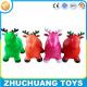 colorful wholesale plastic inflatalbe animals cartoon deer music toy