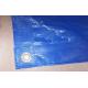 blue color high density uv resistant custom tarps for boat cover .lorry cover.