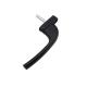 Aluminum Powder Coated Door And Window Handles Casement Handle Lock Smooth