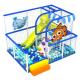 Ocean Theme Kids Indoor Playground Equipment Customizable Size