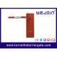 Red Color Cabinet Automatic Car Parking Barriers Gate with Infrared Photocell Options