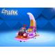 Double Player Outdoor Playground Kiddy Ride Machine / Battery Bumper Cars