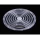 High Transmittance PC Ring 100w 182mm UFO Lens 60 90 120 Degrees