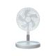 Rechargeable Electric Desktop Folding Telescopic Fan Oscillating With Remote
