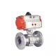 Stainless Steel 2PC High Platform Pneumatic Ball Valve Q41F-16P for Industrial Market