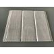 Double Middle Groove 25cm Decorative PVC Panels With Wooden Printing